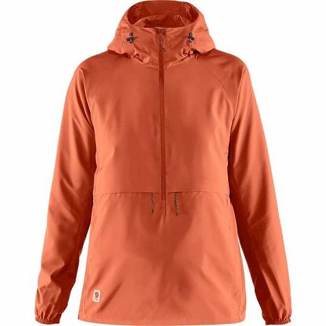 Fjallraven Women High Coast Anoraks Red PH316576 Philippines